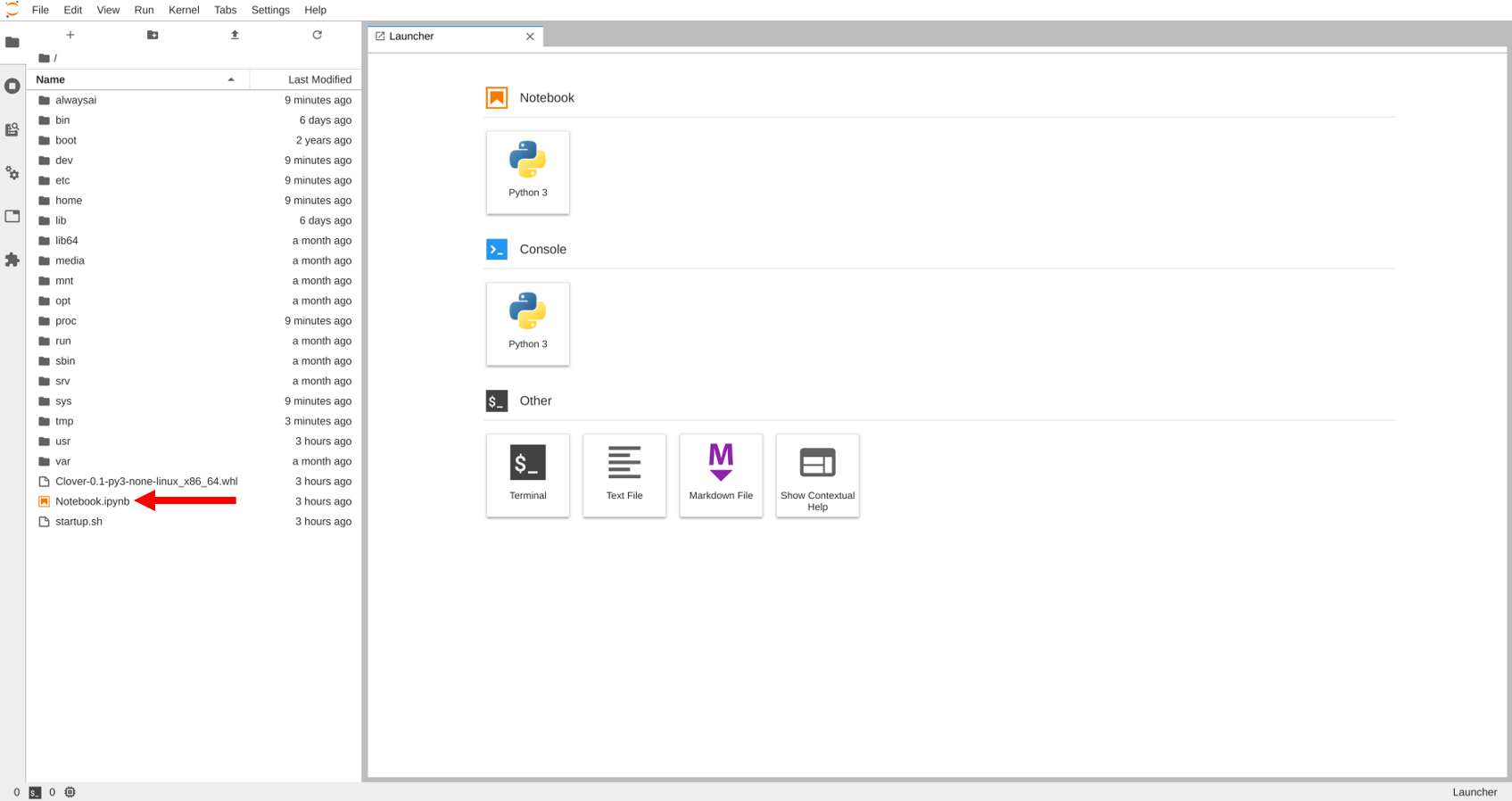 Screenshot pf the screen in browser. example of AlwaysAI Model Training